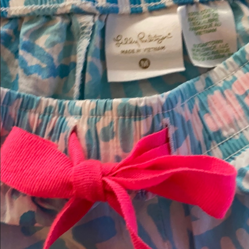 Size medium Lilly Pulitzer pajama bottoms